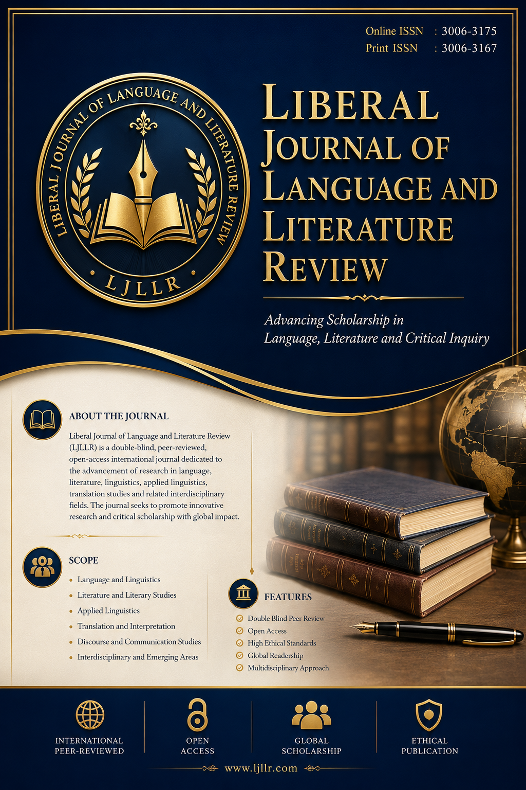 Liberal Journal of Language and Literature Review cover